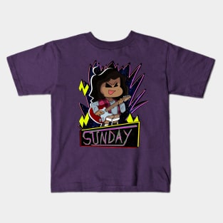 fnf Sunday graffiti Kids T-Shirt